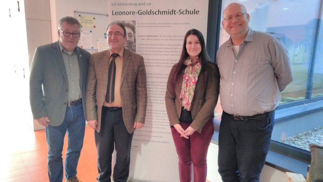 ''Leonore Goldschmiedt-Schule'' Okul Ziyareti